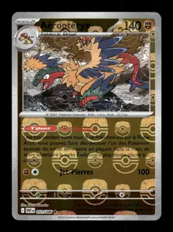 Carte Pokemon Aeropteryx MasterBall 051/086 Flamme Blanche FR - Image 1