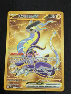 Miraidon ex ⭐ 253/198 Holo Hyper Rare Scarlet & Violet 2023 Pokemon NM - Image 1