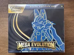 Pokemon TCG Mega Evolution ETB Elite Trainer Box Lucario - Image 1