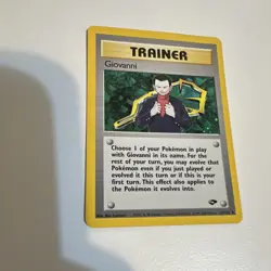 Pokemon Giovanni Gym Challenge Holo Rare 18/132 Unlimited 2000 English - Image 1
