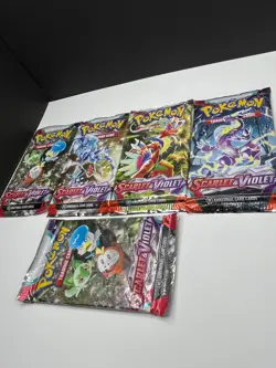 Pokemon TCG Scarlet and Violet Base x1 Booster Pack Sealed - Image 1