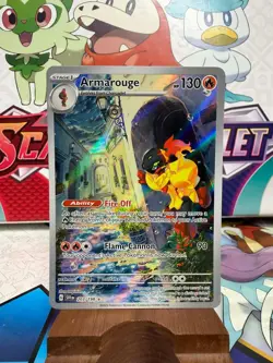 Armarouge 203/198 Illustration Rare - Scarlet & Violet - Pokemon TCG -SHIPS FAST - Image 1