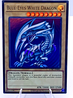 Yu-Gi-Oh! Blue-Eyes White Dragon (Version 2) ULTRA RARE LCKC-EN001 (2020) - Image 1