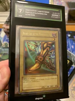 Exodia the Forbidden One LOB-124 Unlimited - Full Set - Graded - Image 5