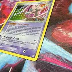 Pokemon Deoxys Stampes 17/107 EX Deoxys Rare Holo 2005 Card - Image 3