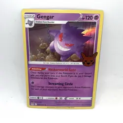 Gengar Trick or Trade Halloween Stamp 066/196 Holo Rare Pokemon Card - Image 1