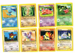 POKEMON TEAM NEO GENESIS ITALIAN SET bundle of 8 cards. (GTF#37) - Image 1