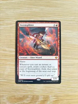 MTG Magic the Gathering Stormsplitter Bloomburrow Card - Near Mint - Image 1