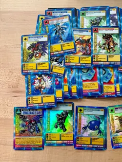 Digimon Card Game Old Collection Lot Authentic Vintage Bulk Cards Great - Image 2