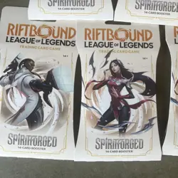 Riftbound League of Legends Spiritforged Booster Pack Lot (5) Sealed 14 Card TCG - Image 5