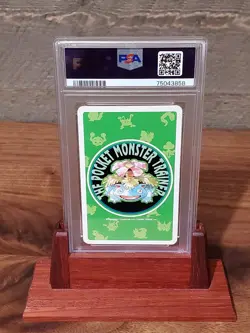 1996 Pokemon Dragonair Green Back Poker Playing Card 10 of Spades - PSA 10 - Image 2