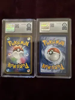 2 World Record Holder Pokemon Cards CGC Stamped Lillie And Solgaleo - Image 2