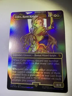Celes, Rune Knight (Borderless) Commander: Final Fantasy Foil (M 0201) - Image 1