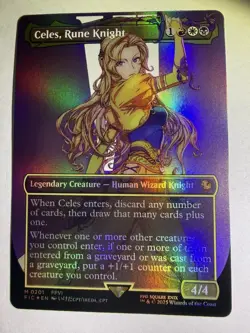 Celes, Rune Knight (Borderless) Commander: Final Fantasy Foil (M 0201) - Image 2