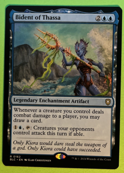 Bident of Thassa BLC 162 MTG NM/M Never Played MTG - Image 1