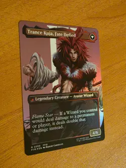 MTG Kuja, Genome Sorcerer FOIL Borderless Showcase Art 0399 FIN Final Fantasy NM - Image 2