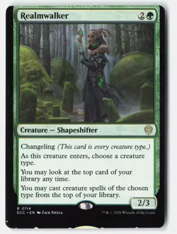 Realmwalker R Normal Commander: Lorwyn Eclipsed 114 NM Miscut - Image 1