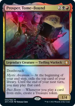 Prosper Tome-Bound FOIL* Adventures in the Forgotten Realms Commander MTG Magic - Image 1