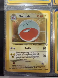 Pokemon Cards: Jungle Rare Holo: Electrode 2/64 NM - Image 1