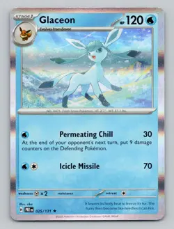 Holo Glaceon 054/167 Uncommon SV06: Twilight Masquerade Pokemon - Image 1