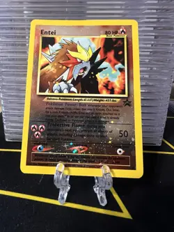 Pokemon- Entei #34 | Black Star Promo Holo - LP - Image 1