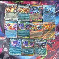 Pokemon EX Holo CardS - Charizard, Blastoise, Gengar MINT sold w toploaders MINT - Image 1