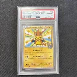 2014 Pokemon Mega Tokyo's Pikachu 098 / XY-P - PSA 10 - Image 1