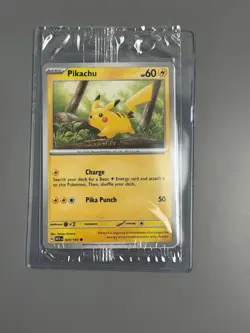 Pokemon Together Stamped Pikachu and Eevee Sealed 025 133/ 165 Pokemon TCG - Image 2