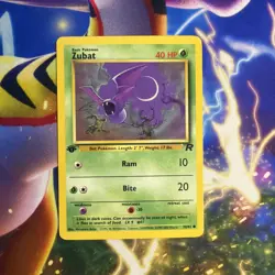 Pokemon TCG 1st Edition Zubat 70/82 - Team Rocket - Image 3