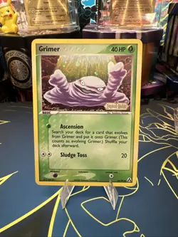 Pokemon TCG Grimer EX Stamped Legend Maker 54/92 Holo Common 2006 - LP - Image 2
