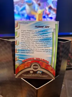 Nurse Joy #HV16 Pokemon Topps Heroes & Villains Series 2 Blue Logo NM Vintage - Image 2