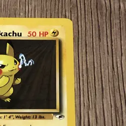 Pokemon TCG Lt. Surge's Pikachu Gym Heroes 81/132 Regular Unlimited Common LP - Image 4