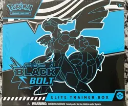 Pokemon Scarlet & Violet Black Bolt Elite Trainer Box - NEW / Factory Sealed - Image 2