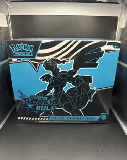 🔥💎Pokemon TCG: Black Bolt Factory Sealed Elite Trainer Box💎🔥 - Image 1