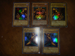 Yu-Gi-Oh Exodia The Forbidden One SET (5 PIECES) 2002 LOB-124 Yugioh NM - Image 1