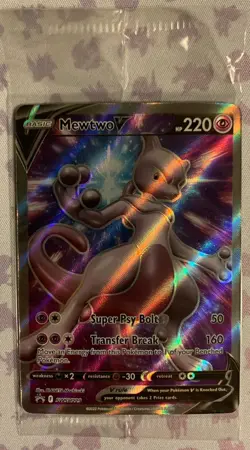 Mewtwo V SWSH229 Sword & Shield Promo Card Holo/Factory Sealed Pokemon TCG SWSH - Image 1