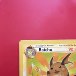 Pokemon Raichu Fossil Cards Lot of 2 14/62 29/62 1999 - Image 2