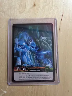 World of Warcraft Lich King & Arthas Menethil Time Walkers Card Foil WoW 23/30 - Image 3