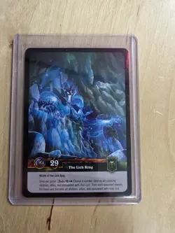 World of Warcraft Lich King & Arthas Menethil Time Walkers Card Foil WoW 23/30 - Image 5