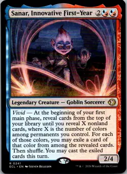 Sanar, Innovative First-Year R Lorwyn Eclipsed 241 NM Normal - Image 1