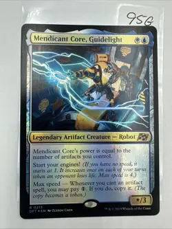 MTG Magic the Gathering Mendicant Core, Guidelight (213/579) Aetherdrift NM FOIL - Image 2