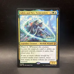 Adrix and Nev, Twincasters MTG Commander: Murders Karlov Manor Mythic - Image 1