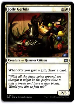 Jolly Gerbils NM BLB Bloomburrow MTG - Image 1