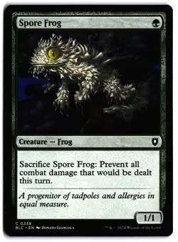 Spore Frog NM BLC Commander: Bloomburrow MTG - Image 1