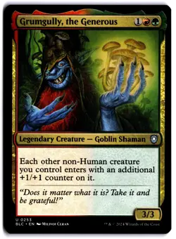 Grumgully, the Generous NM BLC Commander: Bloomburrow MTG - Image 1
