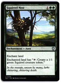 Squirrel Nest NM BLC Commander: Bloomburrow MTG - Image 1