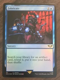 MTG Fabricate Launch Party & Release Event Promos Foil - Image 1