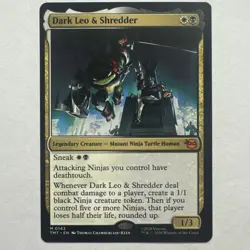 Dark Leo & Shredder - M014 MTG Teenage Mutant Ninja Turtles, English - Image 1