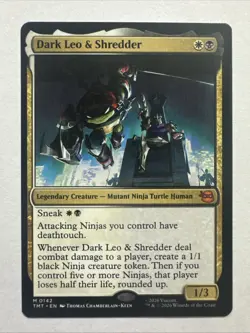 Dark Leo & Shredder - M014 MTG Teenage Mutant Ninja Turtles, English - Image 2