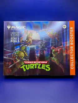 Magic The Gathering x Teenage Mutant Ninja Turtles Collector Booster Pack Sealed - Image 1